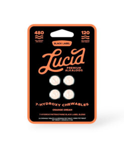 Lucid Black Label 7 Hydroxy Chewable Tablets Orange Cream 120mg Per Tablet