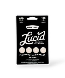Lucid Black Label 7 Hydroxy Chewable Tablets Unflavored 120mg Per Tablet