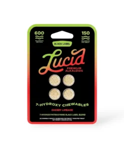 Lucid Black Label 7-Hydroxymitragynine Cherry Limeade Chewable Tablet 150mg