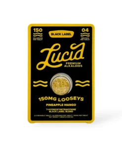 Lucid Black Label 7-Hydroxymitragynine Chewable Tablet 150mg Pineapple Mango
