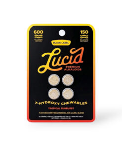 Lucid Black Label 7-Hydroxymitragynine Tropical Sunburst Chewable Tablet 150mg