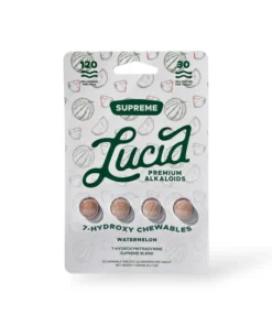 Lucid Supreme 7-OH Chewables Tablets Watermelon 30mg Per Tablet